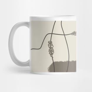 Minimal Line Art 003 Mug